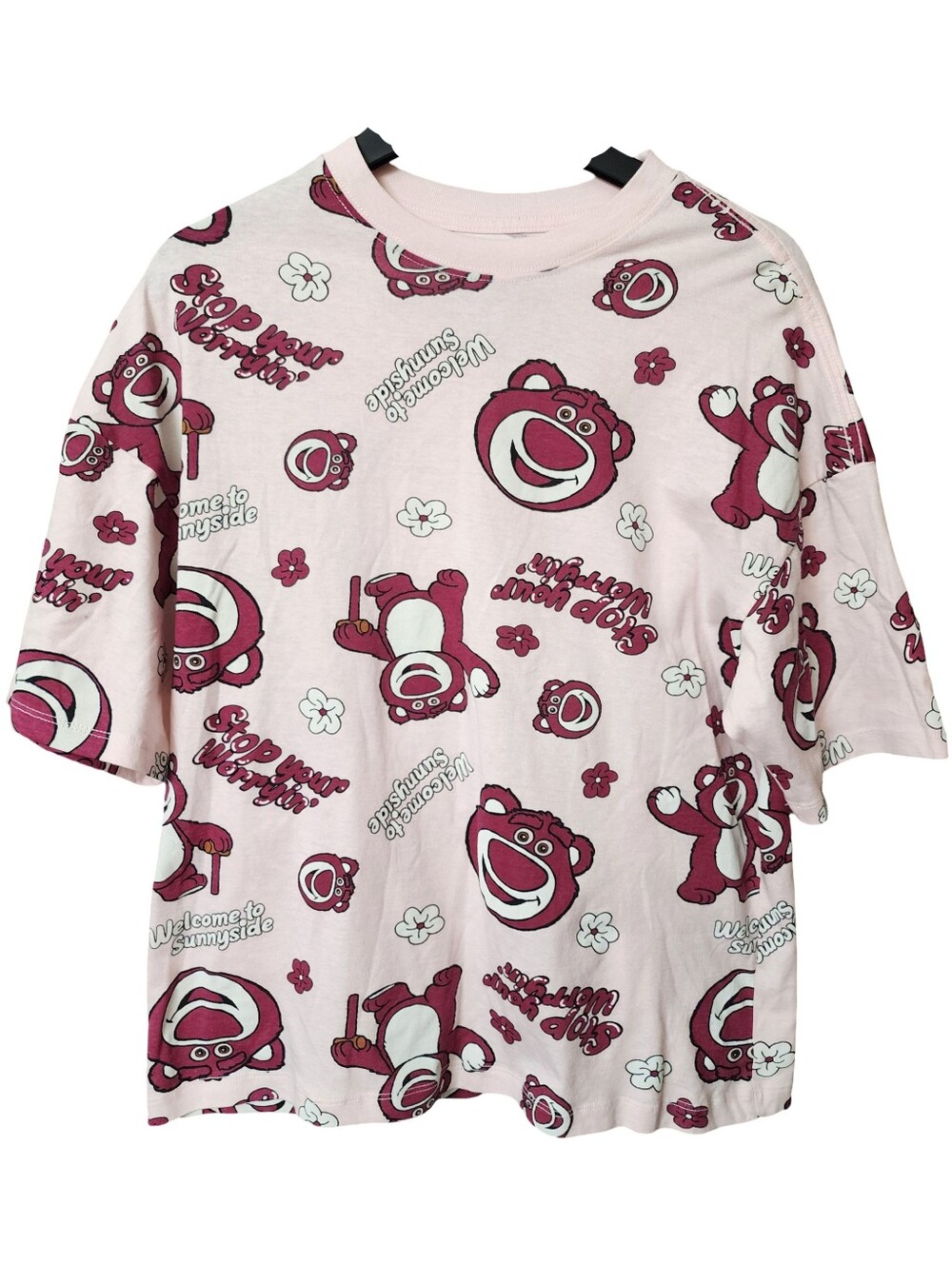 🦖DISNEY TOY STORY 5 Lotso All Over Print Movie Theater Outfit Tee Size Small